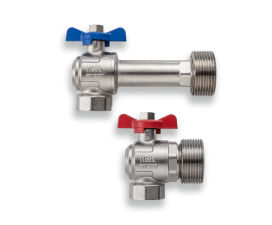 Prolux x-net Eck-Kugelhahn-Set 3/4